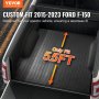 VEVOR Truck Bed Mat, Fits for 2015-2023 Ford F150 5.5 FT Short Bed, 66.5" x 64" Rubber Truck Bed Liner, 1/4" Thick Bed Mat Car Accessories for All-Weather Protection, Prevent Slipping or Damage