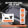 VEVOR Truck Air Mattress for 1828.8-1981.2mm Truck Beds Inflatable Air Mattress Camping Bed with 12V Air Pump 2 Pillows Carry Bag for Chevrolet Silverado Dodge Ram Ford 150/250/350