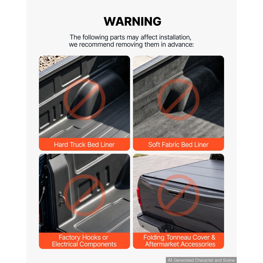 VEVOR Pickup gereedschapskist 25L voor Dodge Ram 1500 2500 3500 (bouwjaren 2002–2018), bestuurderszijde links (boren vereist), 180° draaibaar, waterdicht, veiligheidsslot, ABS gereedschapskist
