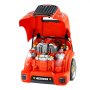 VEVOR Engine Toy, 60 Pieces, Kids Mechanic Car Repair Set with Removable Parts, Lights and Sounds, Steering Wheel and Horn, Kids Mechanic Workshop Set for Toddler Ages 3 Years and Up, Red