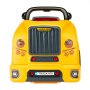 VEVOR 60-delige autoreparatieset voor kinderen met verwijderbare onderdelen, licht en geluid, stuur en claxon, werkplaatsset voor peuters vanaf 3 jaar, geel