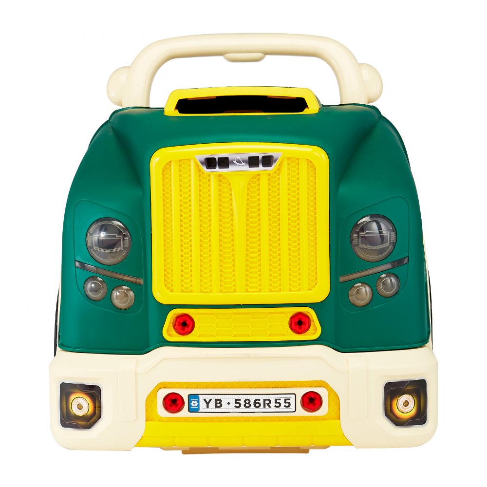 VEVOR Engine Toy, 60 Pieces, Kids Mechanic Car Repair Set with Removable Parts, Lights and Sounds, Steering Wheel and Horn, Kids Mechanic Workshop Set for Toddler Ages 3 Years and Up, Green