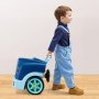 VEVOR 60-delige autoreparatieset voor kinderen met afneembare onderdelen, licht en geluid, stuur en claxon, werkplaatsset voor peuters vanaf 3 jaar, blauw