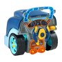 VEVOR 60-delige autoreparatieset voor kinderen met afneembare onderdelen, licht en geluid, stuur en claxon, werkplaatsset voor peuters vanaf 3 jaar, blauw