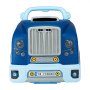 VEVOR 60-delige autoreparatieset voor kinderen met afneembare onderdelen, licht en geluid, stuur en claxon, werkplaatsset voor peuters vanaf 3 jaar, blauw