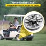 VEVOR Golfkar met hoog koppel aangedreven koppeling voor Club Car DS & Precedent 1997 tot Up Club Car 4-takt gasgolfkarmodel, zilver