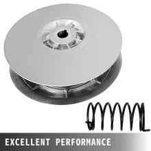 VEVOR achterwielaandrijving koppelingsset voor Yamaha gasgolfkar G2-G22 vanaf 1985 secundaire koppelingsaandrijfset met riem JN6-G6201-03 JN6-G6201-04 zilver