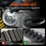 VEVOR aandrijfkoppeling 2-8 pk motor 2000 tpm Hoogwaardige aandrijfkoppeling met asymmetrisch ontworpen wielen en robuuste rubberen riem, koppeling met complete accessoires, voor verschillende motoren