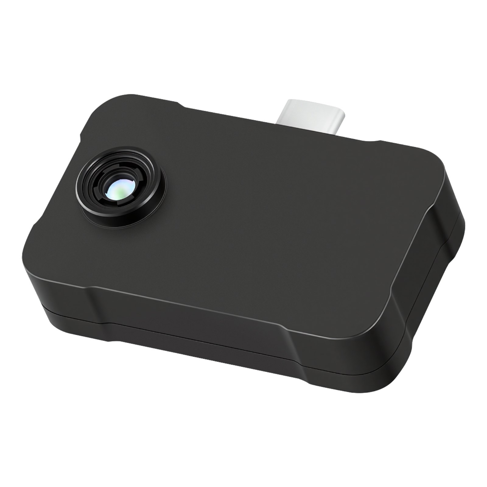 VEVOR warmtebeeldcamera voor iOS en Android, 512x384 Super IR & 256x192 IR resolutie warmtebeeldcamera voor smartphones en tablets met USB-C, 25Hz infraroodcamera met 6 kleurenpaletten voor inspecties van -20°C tot 550°C.