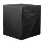VEVOR Airconditionerhoes, 660 x 660 x 812 mm, drielaagse waterdichte polyester beschermhoes, universele pasvorm, buitenairconditionerhoes, zwart