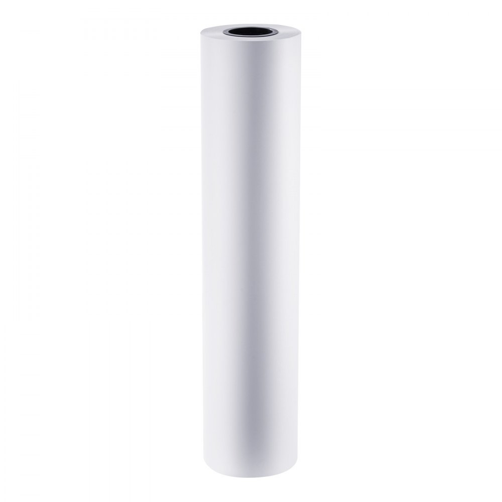 VEVOR Breedformaat papierrollen 762 mm (B) / 152,4 m (L), 2 rollen 20 lb plotterpapierrollen Ideaal voor CAD-tekeningen, technische plannen, GIS-kaarten, architectonische ontwerpen, plotterpapier