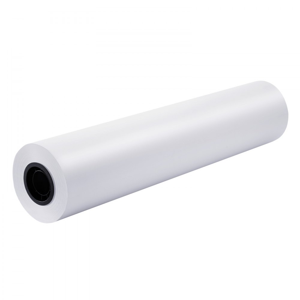 VEVOR Breedformaat papierrollen 762 mm (B) / 152,4 m (L), 2 rollen 20 lb plotterpapierrollen Ideaal voor CAD-tekeningen, technische plannen, GIS-kaarten, architectonische ontwerpen, plotterpapier