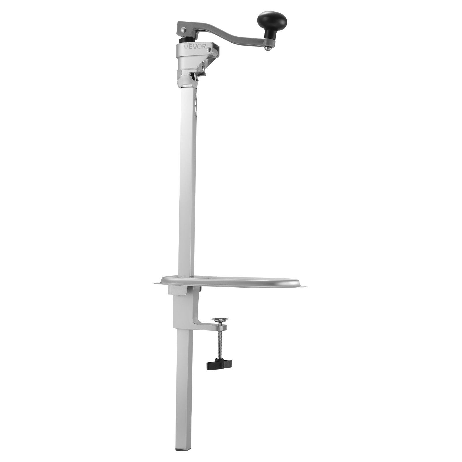 VEVOR Commercial Can Opener, Heavy-Duty Manual Tabletop Cans Opener for Cans Up to 15.75 in Height, Height-Adjustable Can Openers Fixed with Screws & Table Clamp, for Restaurant, Hotel, and Food Store