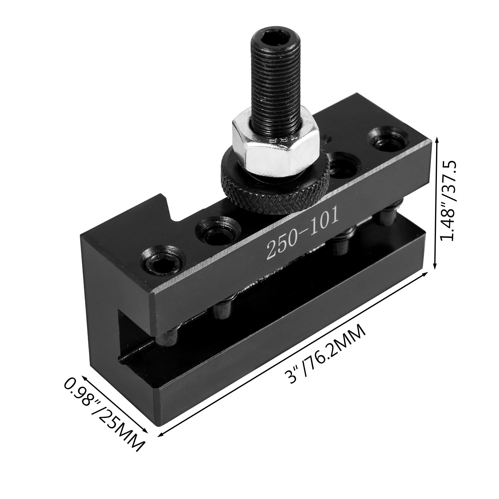 Vevor Snelwissel-gereedschapshouder Quick Change Tool Post 4 Kit Stuks250 -101