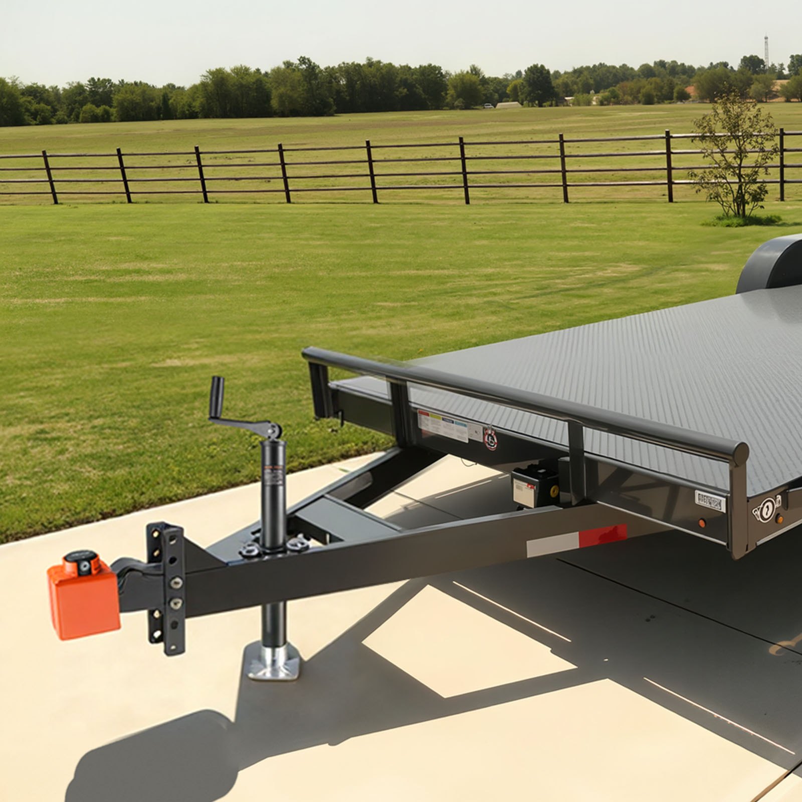 VEVOR aanhangwagenslot, compatibel met 50,8/58,7 mm trekhaken, robuust aanhangwagenslot met 3 sleutels, antidiefstalbeveiligingsslot voor campers, aanhangwagens en boten