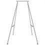 VEVOR Aerial Yoga Frame 253 x 192 x 295 cm, Zilveren Yoga Swing Air Flying Stand, Buiten- en Binnen Yoga Schommelframe Yoga Accessoire, Maximaal Draagvermogen 250 kg, Inclusief Veiligheidskoorden en Voetkussentjes