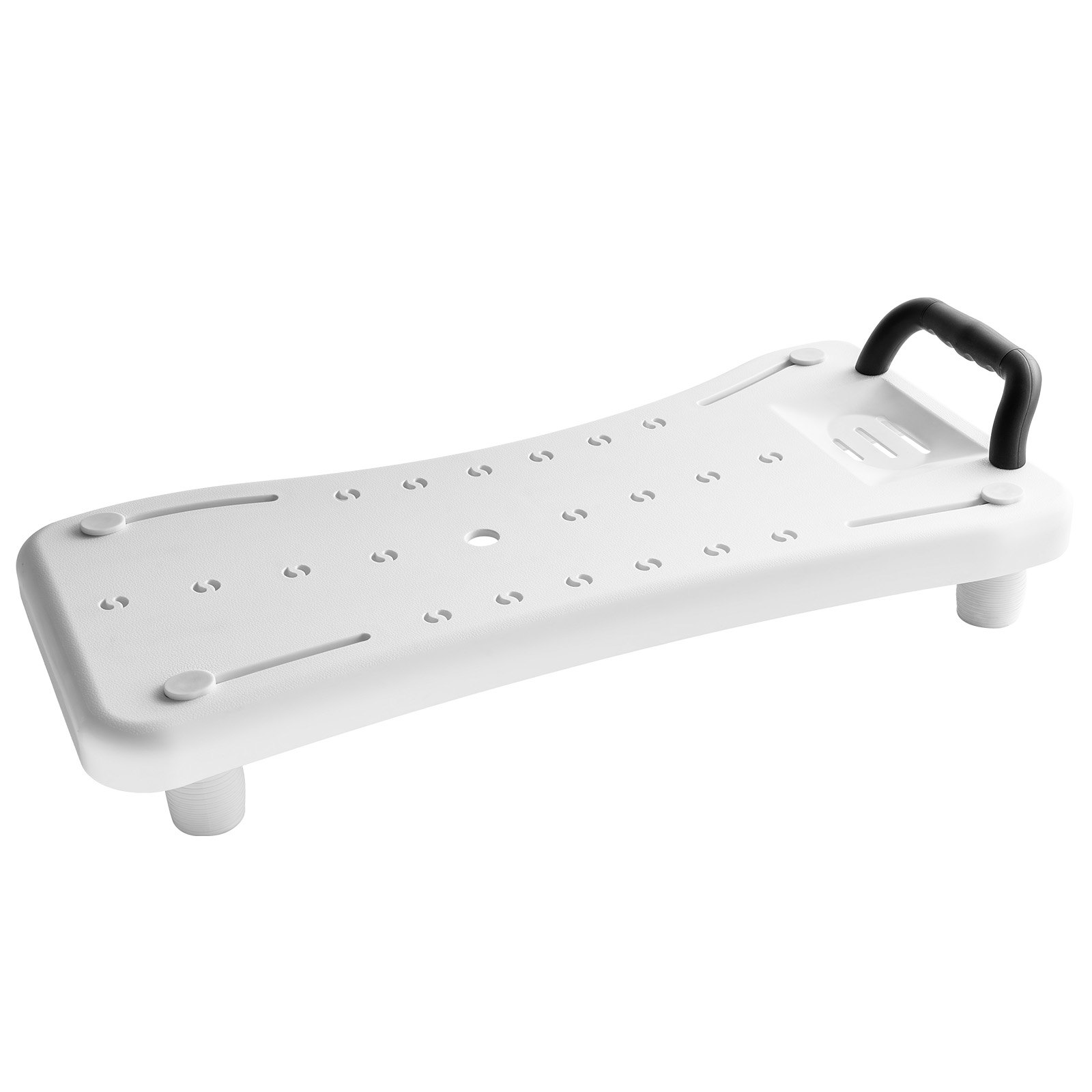 VEVOR Badplank, draagvermogen tot 150 kg, douchestoel voor badkuipen met een breedte van 41-62 cm, badzitje met antislipvoetjes voor senioren en mensen met een beperking