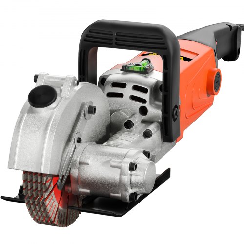 VEVOR 4000W Wall Chaser – Electric Concrete Saw For Groove Cutting, 5 Blades Included