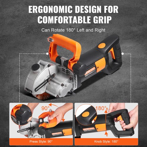 42mm elektrische muur chaser groef snijmachine muur slotting machine