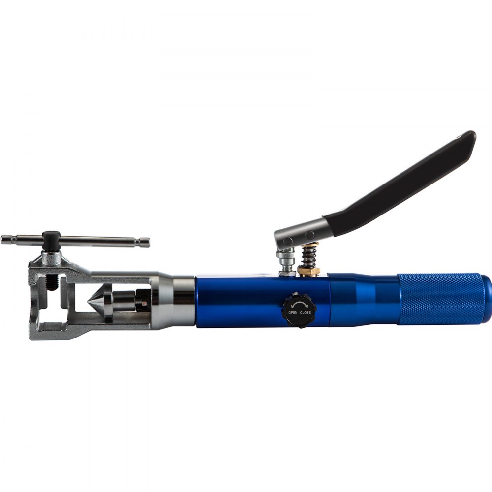 VEVOR Hydraulische felsgereedschapsset met buissnijder Dubbele felsgereedschapsset Ontbramer Brandstofleiding 8P8PCS CS Swage-adapter Remfelsgereedschapset (8-delige hydraulische felsgereedschapset)