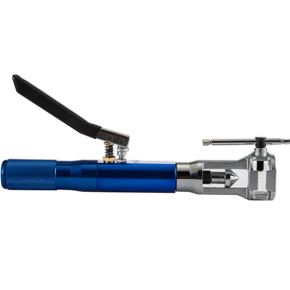 VEVOR Hydraulische felsgereedschapsset met buissnijder Dubbele felsgereedschapsset Ontbramer Brandstofleiding 8P8PCS CS Swage-adapter Remfelsgereedschapset (8-delige hydraulische felsgereedschapset)