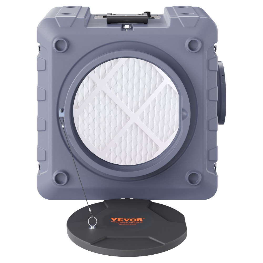 VEVOR luchtreiniger met 3-traps stapelbare negatieve luchtmachine 550 CFM