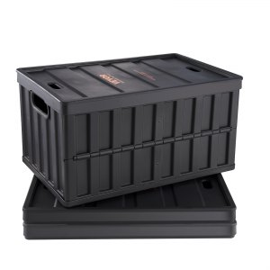 Opbergbox Teddy - opvouwbaar - antraciet - 37,5x38x38 cm | Leen Bakker