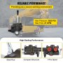 VEVOR hydraulische directionele regelklep, hydraulische schuifafsluiter met 1 spoel, 21 GPM hydraulische laderklep, 3625 PSI directionele regelklep, hydraulische kleppen en bedieningselementen voor tractoren, ladertanks