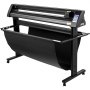 VEVOR Vinyl Snijplotter,1350mm Snijplotter Machine, LED Vinyl Cutter Plotter, Semi-automatisch Ingebouwd Optisch Oog Lasergeleiding, Compatibel met Signcut-software voor Mac & Windows met Standaard