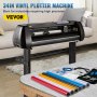 VEVOR Vinyl Snijplotter, 780 mm Snijplotter Machine, 20 - 800 mm/s Vinyl Cutter Plotter, 3 Bladen Snijplotter, Plottermachine met Signmaster-software, Folieplotter Snijder voor Borden en Decoraties