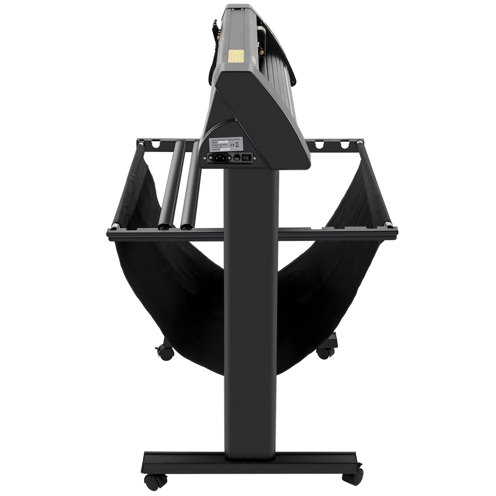 VEVOR Vinyl Snijplotter, 720mm Snijplotter Machine, LEDscherm Vinyl Cutter Plotter, Semi-automatisch Ingebouwd Optisch Oog Lasergeleiding, Compatibel met SignMaster-software voor Windows met Standaard