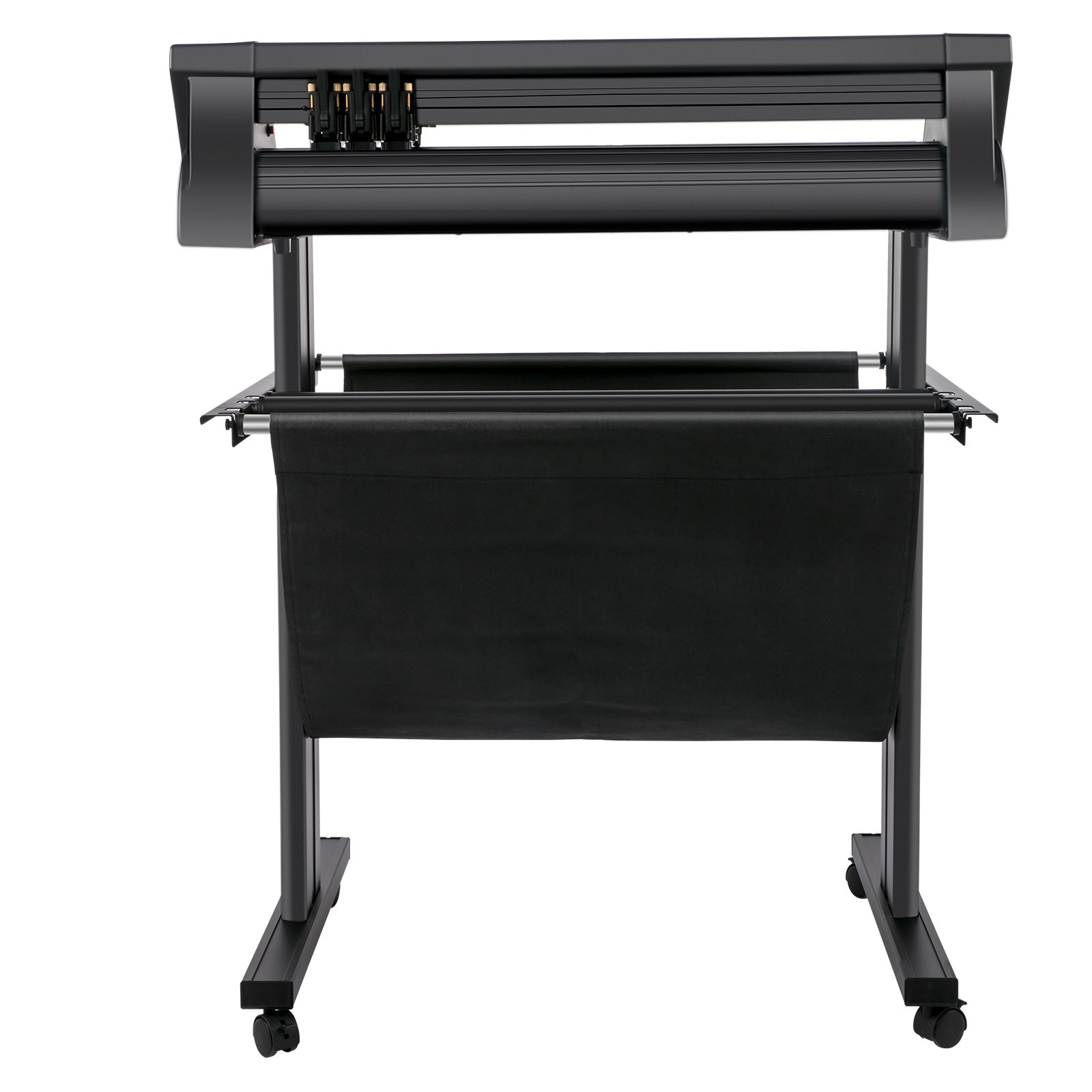 VEVOR Vinyl Snijplotter, 870mm Snijplotter Machine, LEDscherm Vinyl Cutter Plotter, Semi-automatisch Ingebouwd Optisch Oog Lasergeleiding, Compatibel met SignMaster-software voor Windows met Standaard