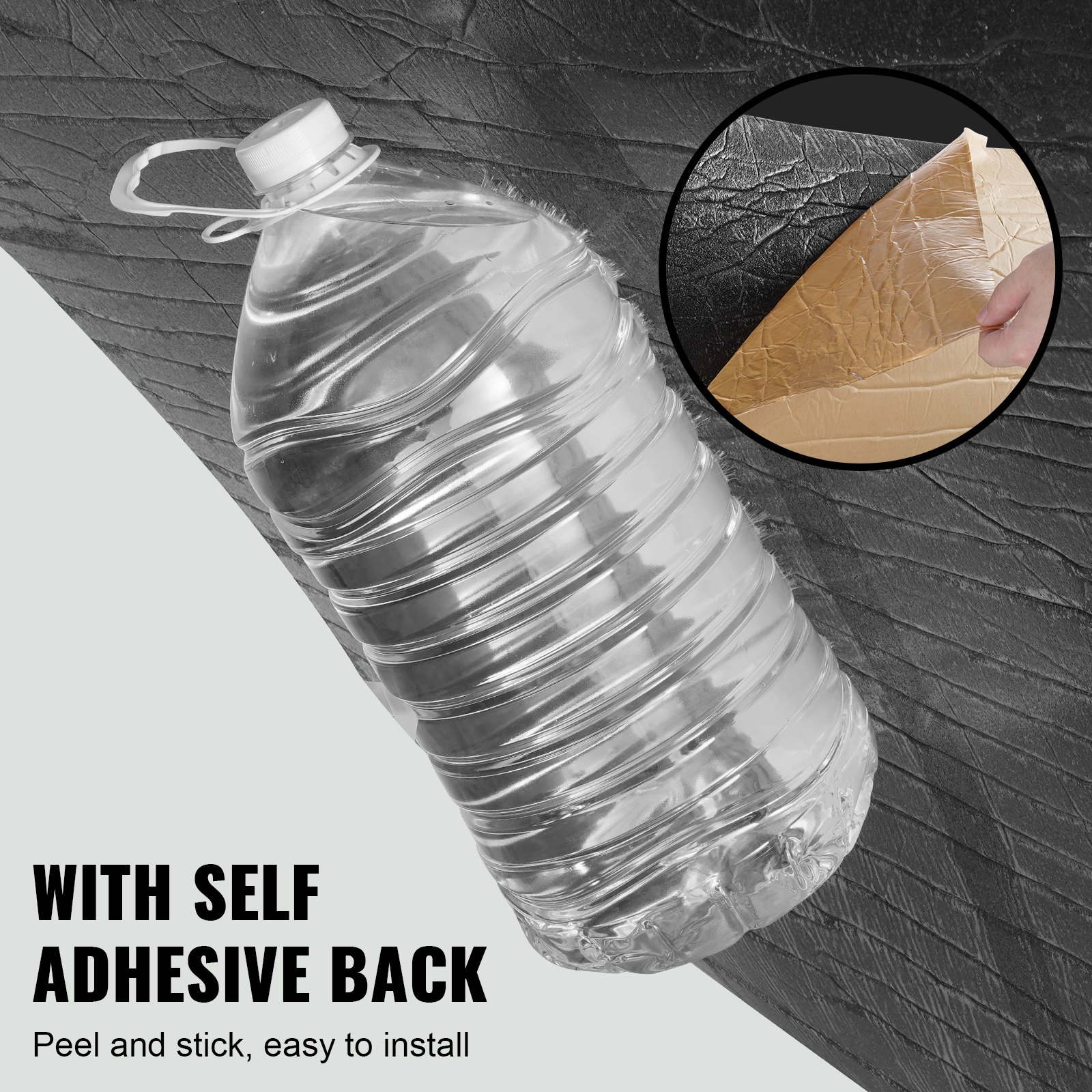 VEVOR reflecterende isolatierol, stralingsbarrière met XPE-schuimkern, 10,3 mm 40 inch x 5 ft, warmtereflecterend schild met aluminiumfolie-schuimkern, thermische isolatierol voor garagedeur, raam, camperdak