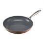 VEVOR Koekenpannenset 3-delig (20 / 27 / 30 cm), Stevige aluminium koekenpannen (antiaanbaklaag), Kookpan Keuken Kookgerei Geschikt voor Gas Elektrisch Inductie Grijs
