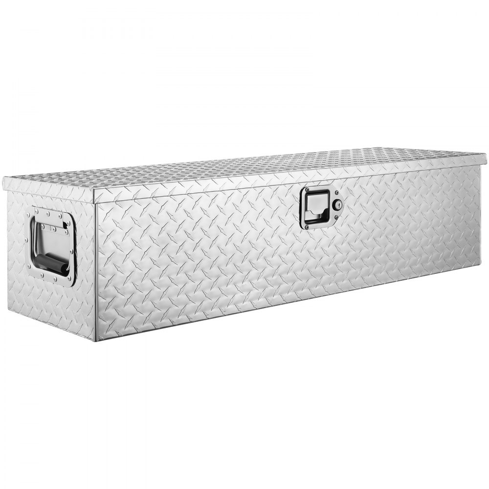 VEVOR 990 x 330 x 254 mm gereedschapskist voor laadbak, afsluitbaar 83 L gereedschapskist, opbergruimte, gereedschapskist, laadvermogen 39 kg, gereedschapskistorganizer voor campers, auto's, enz.