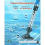 VEVOR Pool Vacuum 32 L/min Oplaadbare Zwembadreiniger met Verlengstok