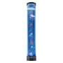 VEVOR Sensory Bubble Tube Lamp, 2.67 ft Bubble Fish Tube, Sensory Aquarium Lamp with 6 Floating Fish & 16 Color Effects, Remote Control, Stress Relief Calming Light for Bedroom Living Room Home Decor