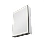 VEVOR Lighted Medicine Cabinet with Mirror, 50 x 70 cm Recessed or Wall Mount, 3 Color Dimmable LED Bathroom Medicine Cabinet with Bottom Lighting, Adjustable Shelve Storage, Memory Defog Function