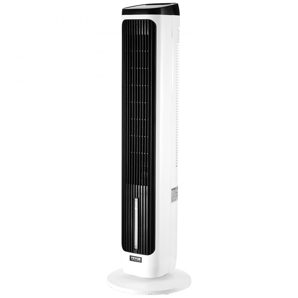 VEVOR torenventilator, 7,1 m/s snelheid, stille staande ventilator, 70° oscillerende ventilatoren met 9 snelheden, 4 standen, 24-uurs timer, afstandsbediening, voor slaapkamer, kantoor en thuis