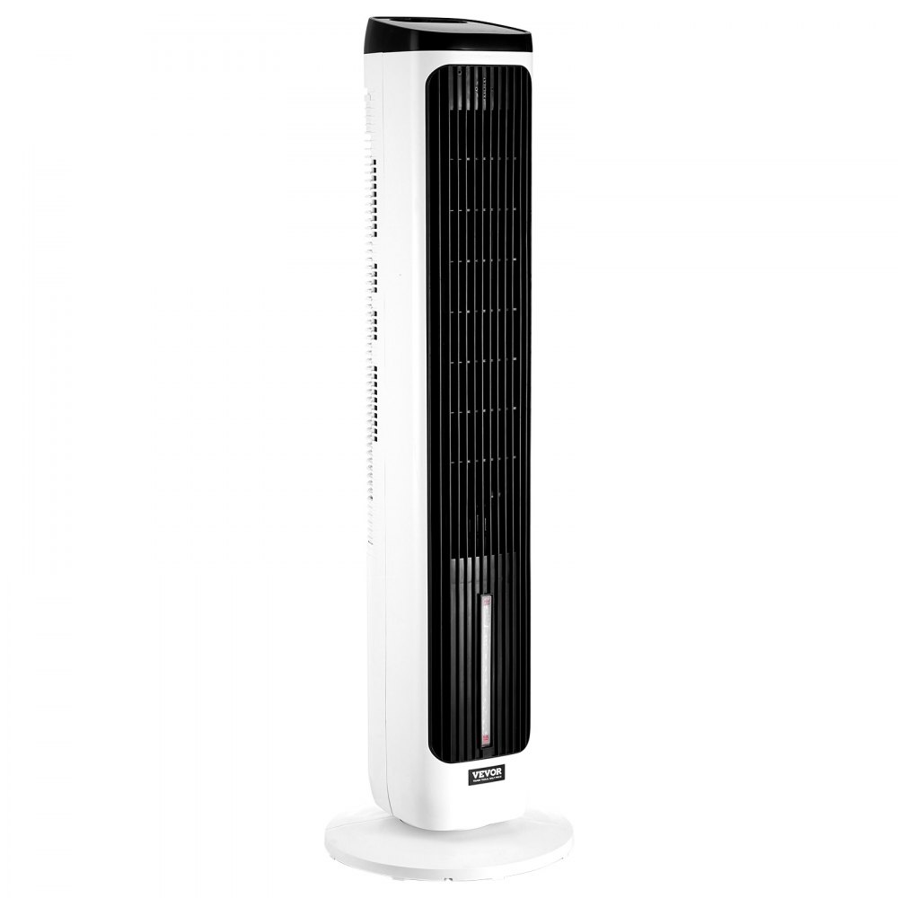 VEVOR torenventilator, 7,1 m/s snelheid, stille staande ventilator, 70° oscillerende ventilatoren met 9 snelheden, 4 standen, 24-uurs timer, afstandsbediening, voor slaapkamer, kantoor en thuis