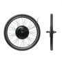 VEVOR 1000W elektrische fietsset, 48V 420RPM φ650mm voorwiel e-bike naafmotorset met verbeterde snelheidsregelaar, gashendelset, LCD-scherm en PAS-systeem voor racefiets