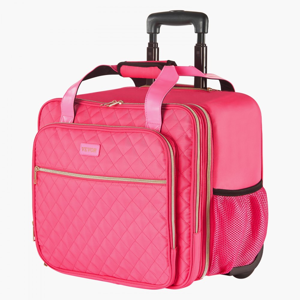 VEVOR Laptop Notebook Trolley Aktetas Notebooktas 17,3 inch (43,9 cm) Roze