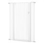 VEVOR Traphekje, 740–1050 mm verstelbare breedte, 1420 mm hoog, inclusief druk- en wandmontageset, 33 mm spijlafstand, voor trappen, deuropeningen en woonruimtes, wit