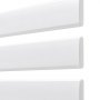 VEVOR elektrische badkamerradiator, 12 stangen, handdoekradiator, 555x1280mm, wit, handdoekverwarmer met oververhittingsbeveiliging, touchscreen, timer van 1-24 uur, temperatuurregeling van 0 tot 55 °C, IPX4 waterdicht