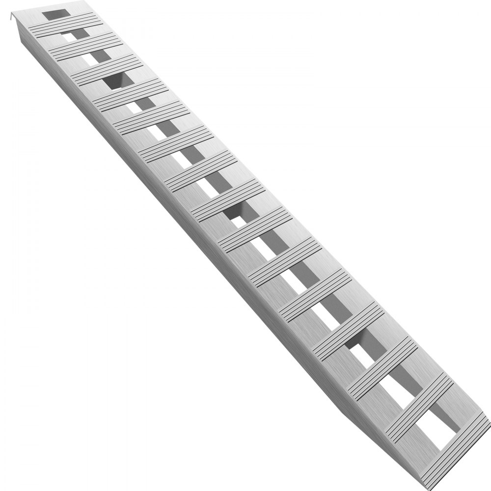 VEVOR aluminium oprijplaten van 84 x 14 inch, draagvermogen 2722 kg, geschikt voor autoaanhangers, vrachtwagens en ATV's, 1 paar, 2 oprijplaten
