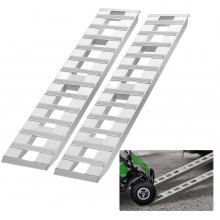 VEVOR auto-oprijplaat aluminium oprijplaten laadbrug 2721,6kg 183x38cm 2 stuks.