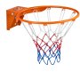 VEVOR basketbalring, basketbalring voor wand- of deurmontage, robuuste Q235 flexibele basketbalring met net, standaard 18-inch hangende basketbalring voor binnen- en buitengebruik voor kinderen en volwassenen.