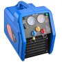 VEVOR Koelmiddelterugwinningsunit, draagbaar koelmiddelterugwinningsstation, 220V/50Hz 1450 RPM, 3/4 HP met terugwinningssysteem voor één cilinder voor koelmiddelen A1 & A2L, terugwinningsunit voor airconditioningsystemen in auto's en woningen