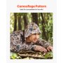 VEVOR Camo Hoodie, Small Size, Men Pullover Hooded Sweatshirt, Moisture Wicking & Breathable, Quick-dry, Hiking Fishing Shirt with Hood, Long Sleeves Hunting Shirts for Spring & Summer Outdoor Work