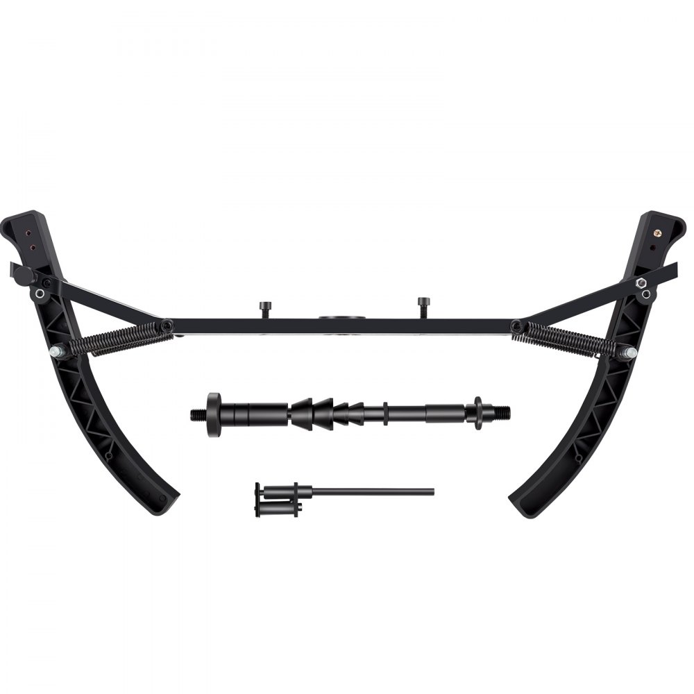 VEVOR Motorfiets Wiel Balancer Zwarte Motorfiets Band Wiel Balancer 8"-22" Motorfiets Wiel Balancer Balancing met Minder Dan 2g Balansnauwkeurigheid voor het Balanceren van de Meeste Voertuigwielen